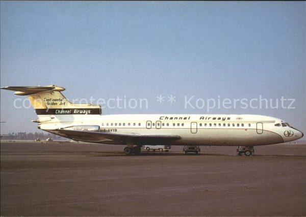 Flugzeuge Zivil Channel Airways Hawker Siddeley Trident