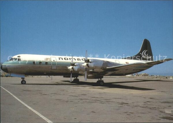 Flugzeuge Zivil Nomads Airlines Lockheed L-188 Electra