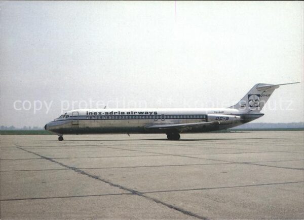 Flugzeuge Zivil Inex Adria Airways DC-9-32 YU-AJF