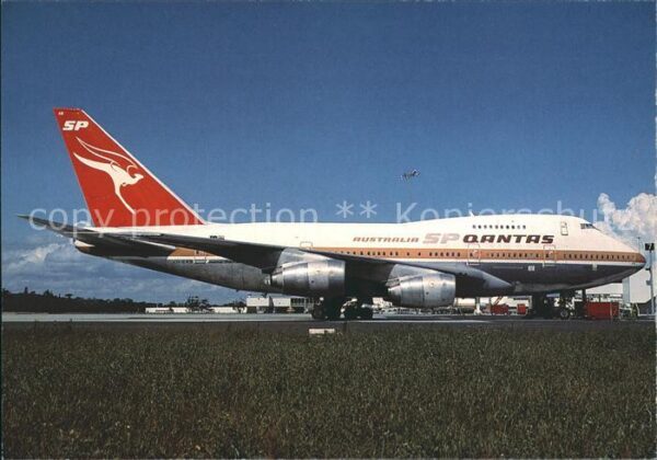 Flugzeuge Zivil Australia SP Qantas Airways Boeing 747S