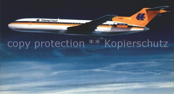 Flugzeuge Zivil Hapag Lloyd Boeing Jet 727-200 D-ANLT