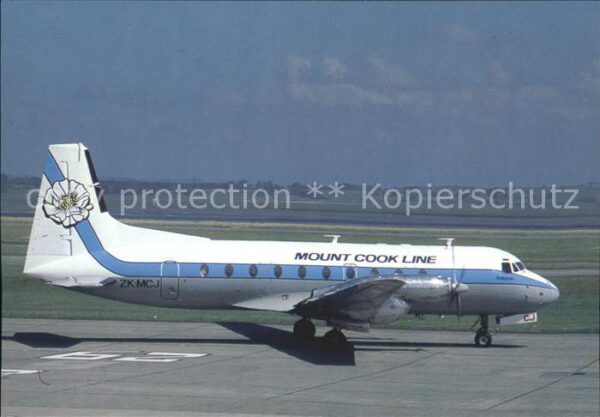 Flugzeuge Zivil Mount Cook Line HS748 ZK-MCJ c/n 1661