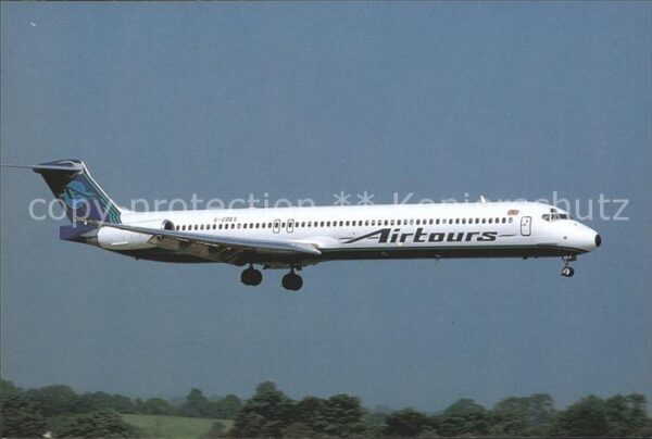 Flugzeuge Zivil TAS Airtours MD83 G-COES c/n49937