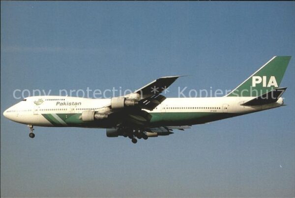 Flugzeuge Zivil PIA Pakistan B747-200 AP-BCM c/n 20802