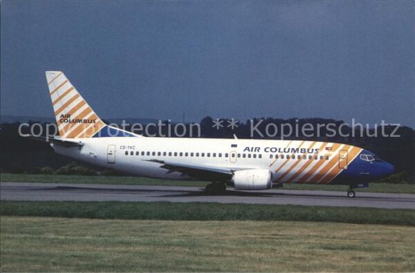 Flugzeuge Zivil Air Columbus Boeing 737-33A CS-TKC