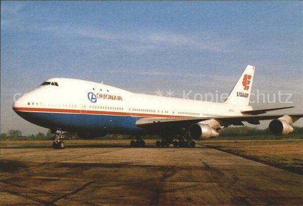 Flugzeuge Zivil Lionair Boeing 747-121 LX-GCV c/n 19960