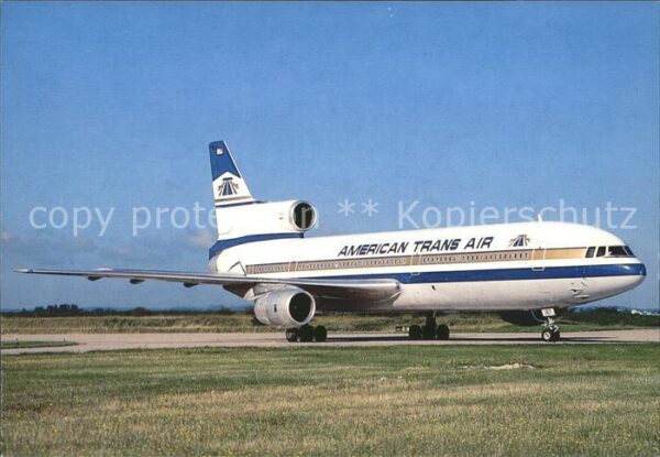 Flugzeuge Zivil American Trans Air Lockheed Tristar 1 N