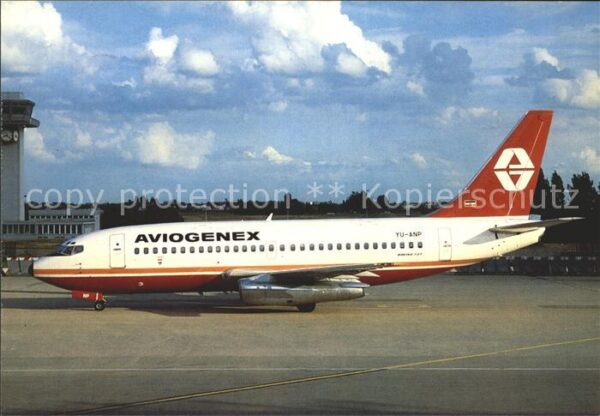 Flugzeuge Zivil Aviogenex Boeing 737 2K3 Adv. YU-ANP