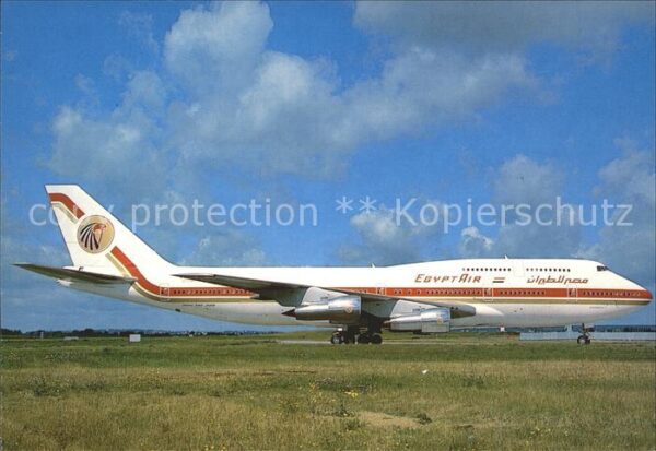 Flugzeuge Zivil Egyptair Boeing 747-300 SU-GAL