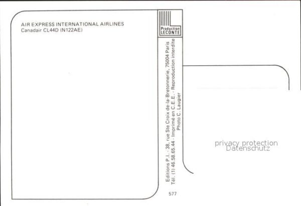 Flugzeuge Zivil Air Express International Airlines Cana – Bild 2