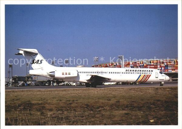 Flugzeuge Zivil SAS Scandinavian MD-87 OY-KHI cn 49614