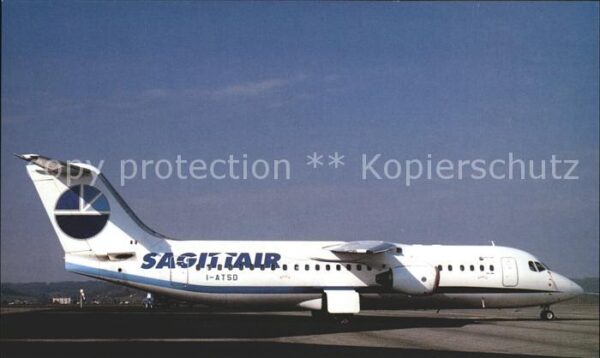 Flugzeuge Zivil Sagittair BAe 146-300 I-ATSD c/n E3159