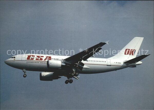 Flugzeuge Zivil CSA A310-304 OK-WAA cn 564