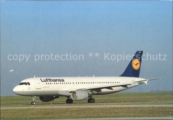 Lufthansa A320 D-AIPT