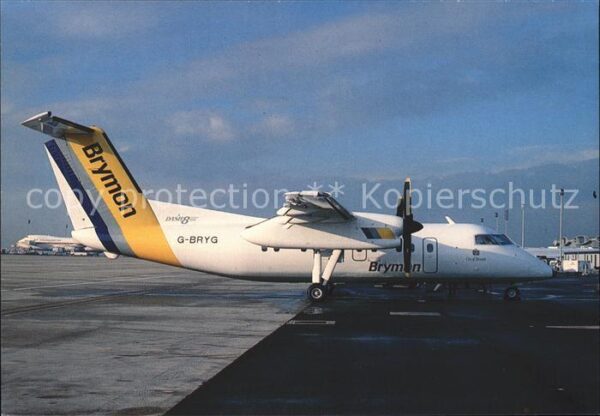 Flugzeuge Zivil Brymon Dash8-100 G-BRYG