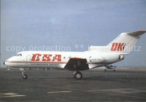 Flugzeuge Zivil CSA Czechoslovak Airlines Yakolev YAK-4