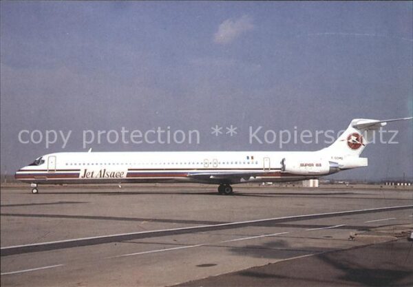 Flugzeuge Zivil Jet Alsace McDonnell Douglas MD-83 F-GG