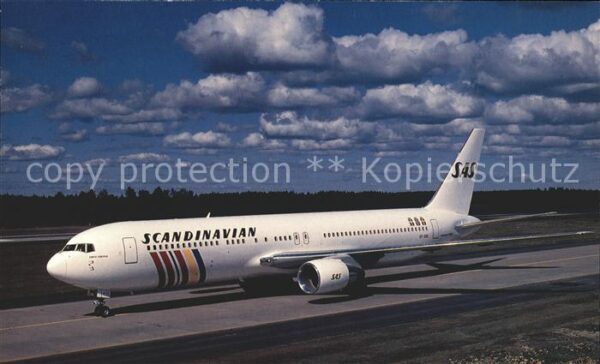 Flugzeuge Zivil SAS Scandinavian Boeing 767-383ER