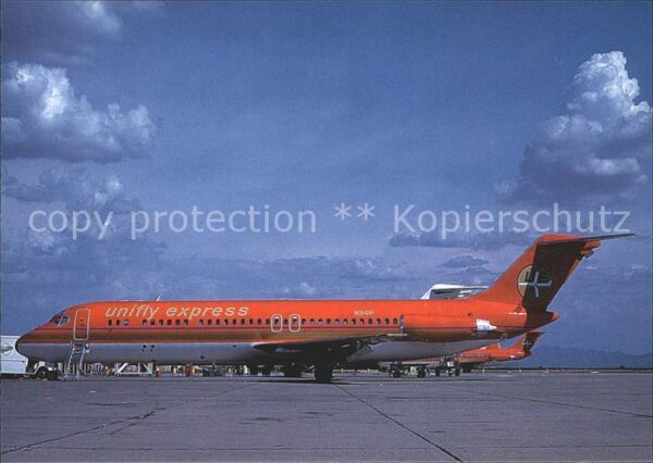 Flugzeuge Zivil Unifly Express McDDouglas DC-9-33RC N94