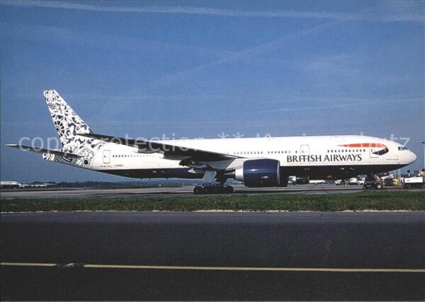 Flugzeuge Zivil British Airways Delftblue Daybreak col.