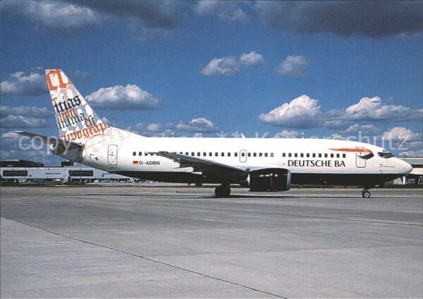 Flugzeuge Zivil Deutsche BA B-737-36Q D-ADBN c/n 29058