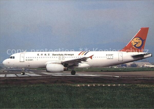 Flugzeuge Zivil Transasia Airways A320-231 B-22307 44/F