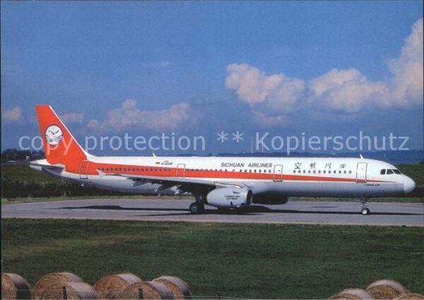 Flugzeuge Zivil Sichuan Airlines A321-231 D-AVZF c/n 87