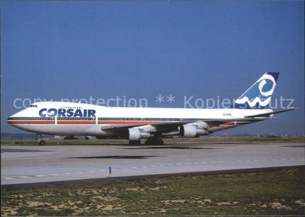 Flugzeuge Zivil Corsair Royal Air Maroc col. B-747-2B6B