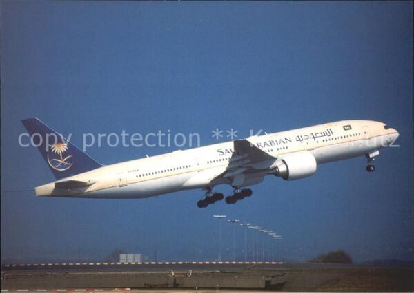 Flugzeuge Zivil Saudi Arabian Airlines B777-268 HZ-AKA