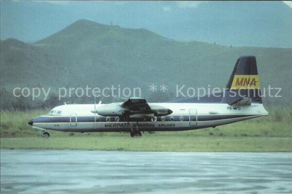 Flugzeuge Zivil MNA Merpati F27-600 PK-MFO c/n 10435