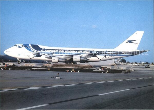 Flugzeuge Zivil Arerolineas Argentinas Soccer Worldcup