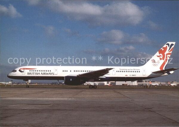 Flugzeuge Zivil British Airways Teaming up for Britain