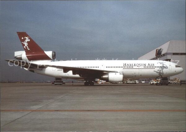 Flugzeuge Zivil Harlequin Air McDDouglas DC-10-30 JA855