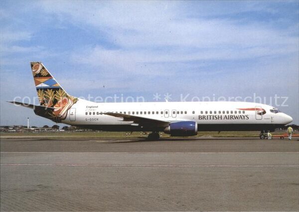 Flugzeuge Zivil British Airways Grand Union col. B-737-