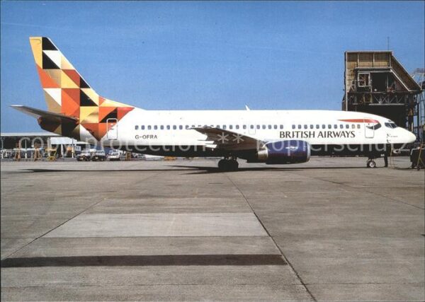 Flugzeuge Zivil British Airways Sterntaler col. B-737-3
