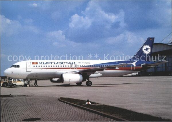 Flugzeuge Zivil Kyrgystan Airlines A-320 D-AWWW