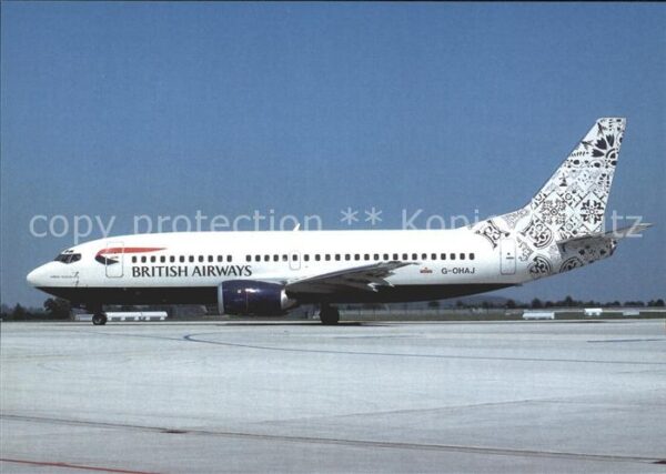Flugzeuge Zivil British Airways Boeing 737-36Q G-OHAJ c