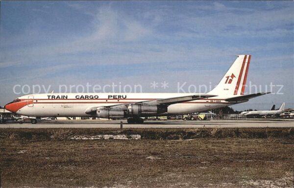 Flugzeuge Zivil Train Cargo Peru Boeing B707-338C OB-T-