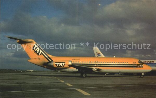 Flugzeuge Zivil Touraine Air TRansport McDonnell Dougla