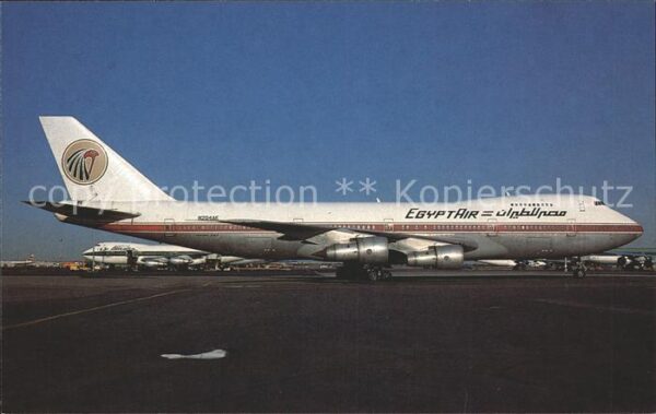 Flugzeuge Zivil Egyptair Boeing 747-2B4B N204AE