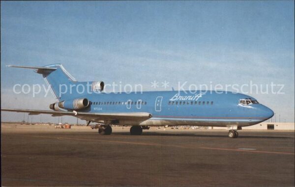 Flugzeuge Zivil Braniff International Boeing 727-27 N72