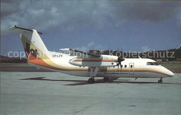 Flugzeuge Zivil LIAT DeHavilland Canada DHC-8-101 Dash