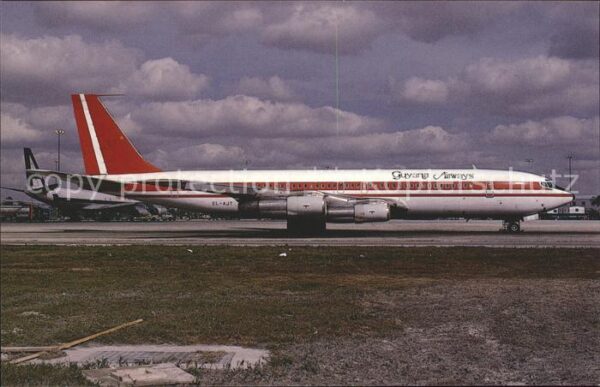 Flugzeuge Zivil Guyana Airways Boeing 707-344B c/n  188