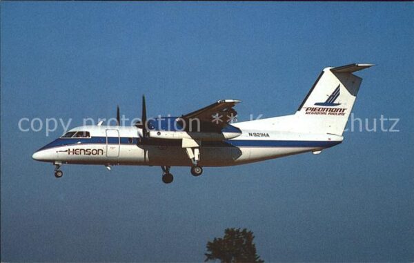 Flugzeuge Zivil Henson Airlines DeHavilland DHC-8-102 D