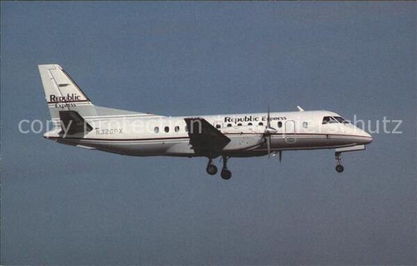 Flugzeuge Zivil Republic Express Airlines I Saab SF340A