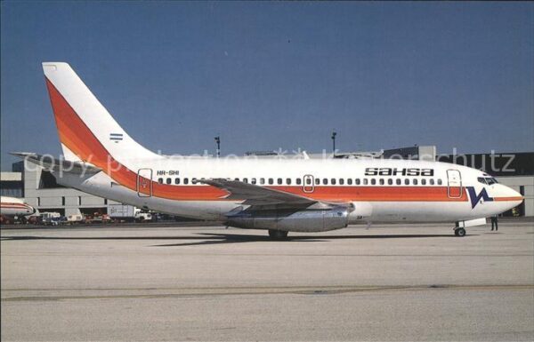 Flugzeuge Zivil Sahsa Honduras Boeing 737-2T5 c/n 22396