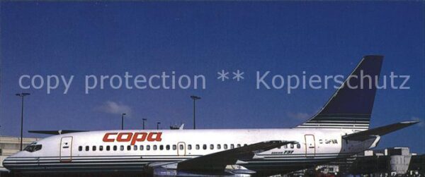 Flugzeuge Zivil Copa Boeing 737-204 c/n 21693 G-BFVA c/
