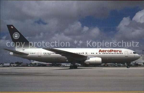 Flugzeuge Zivil AeroPeru Boeing 767-204 c/n 23072 G-BLK