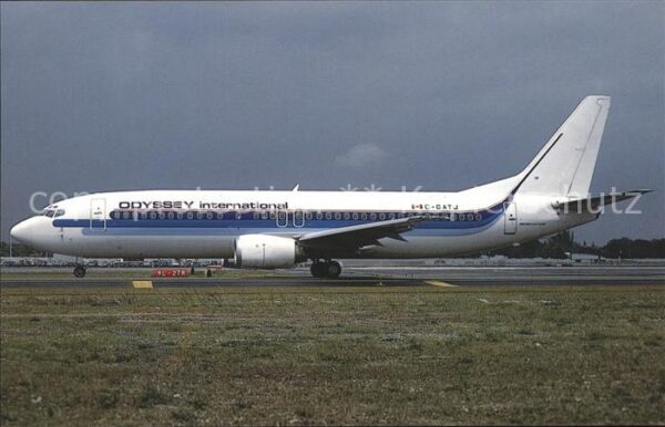 Flugzeuge Zivil Odyssey International Boeing 737-4YO c/