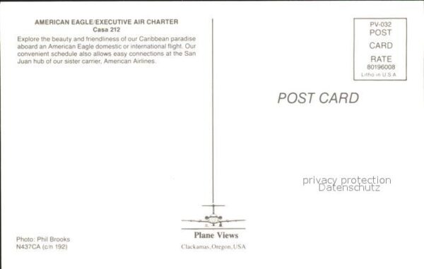 Flugzeuge Zivil American Eagle Executive Air Charter Ca – Bild 2